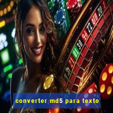 converter md5 para texto